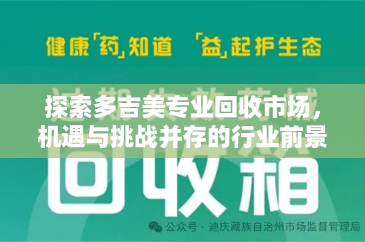 青岛探索多吉美专业回收市场，机遇与挑战并存的行业前景